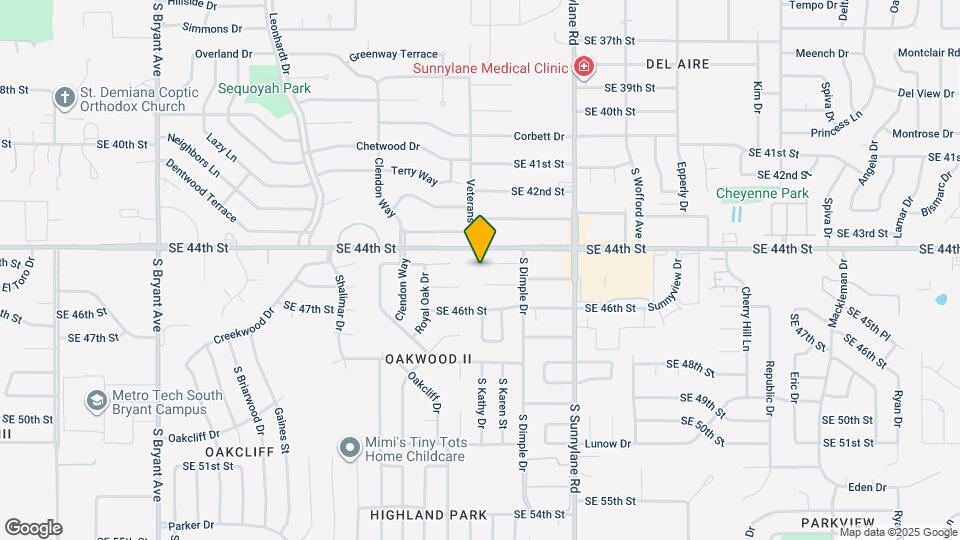 4004 SE 45th Terrace Map and Location Details