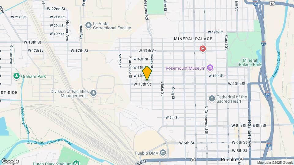 1015 W 13th St Mapa y Detalles de la Ubicación