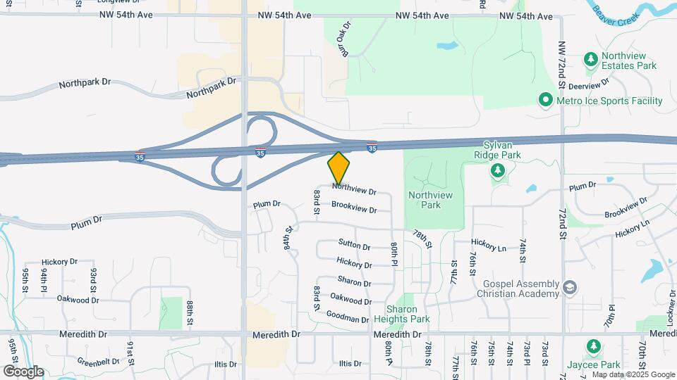 8200 Northview Dr Map and Location Details