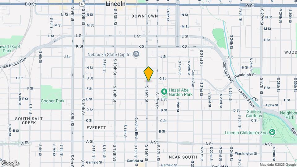 824 S 16th St Mapa y Detalles de la Ubicación