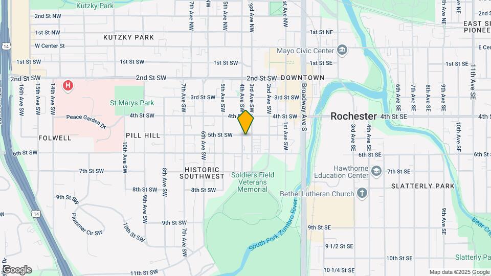 502 4th Ave SW Map and Location Details