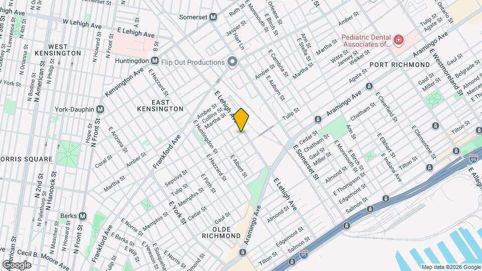 2202 E Lehigh Ave Map and Location Details