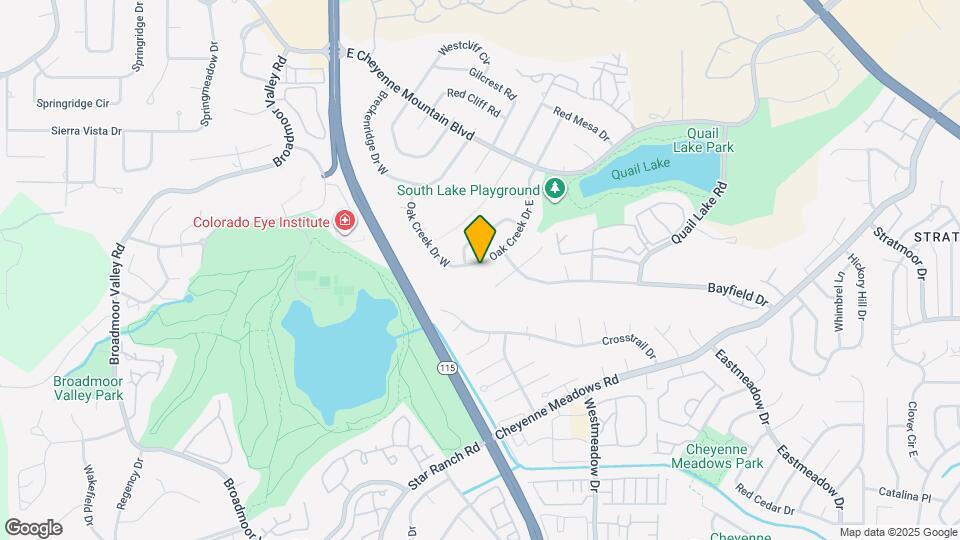 3455 Oak Creek Dr E Map and Location Details