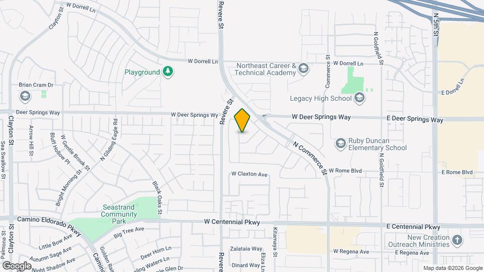 6716 Maple Mesa St Map and Location Details