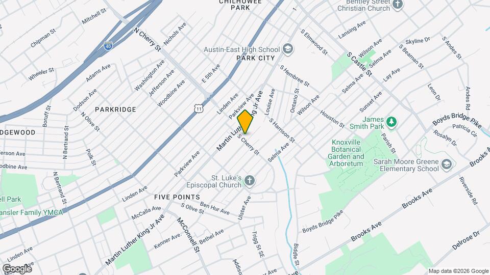 2603 Louise Ave Map and Location Details