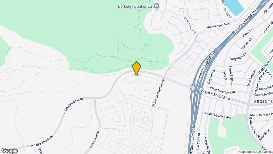 11607 Desert Hollow Avenue Map and Location Details