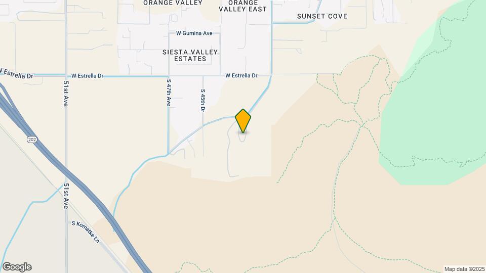 12800 S 43rd Ave Map and Location Details