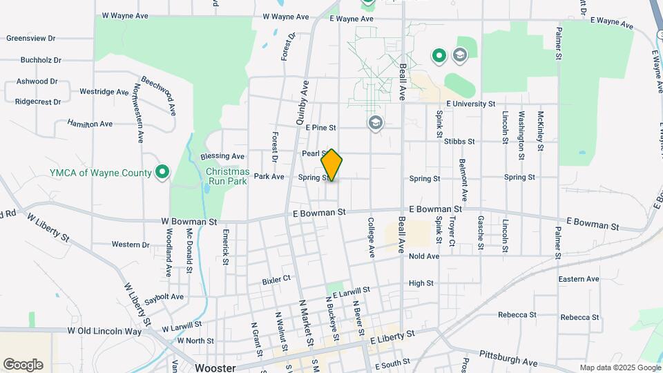 652 N Bever St, Unit Upper Mapa y Detalles de la Ubicación