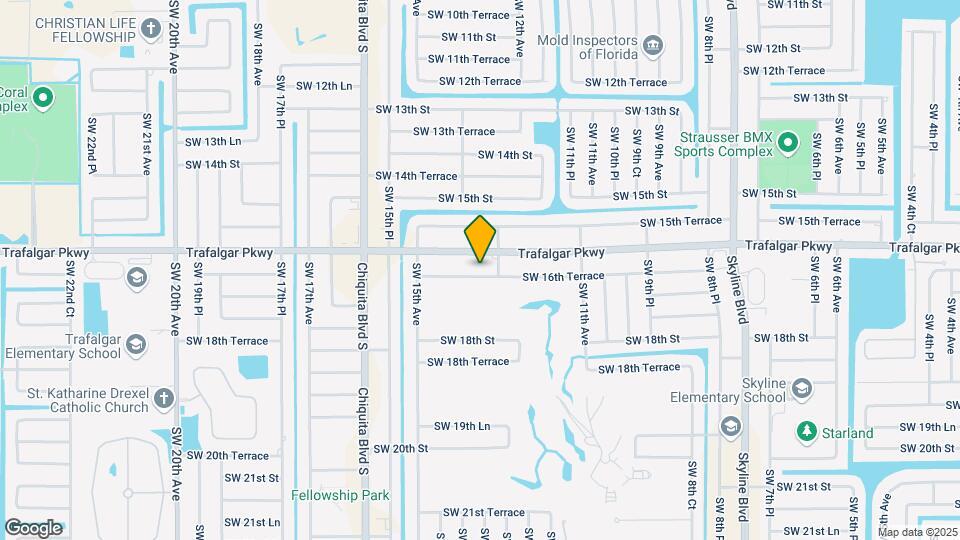 1303 SW 16th Terrace Map and Location Details