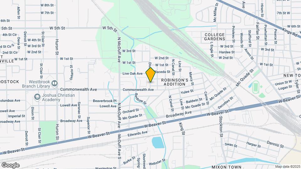2277 Hartridge St Map and Location Details