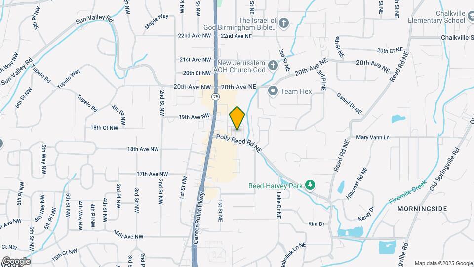 1805 Polly Reed Ct Map and Location Details