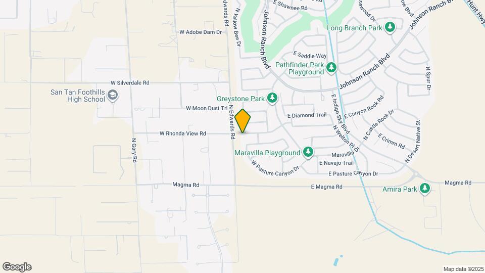 161 W Canyon Rock Rd Map and Location Details