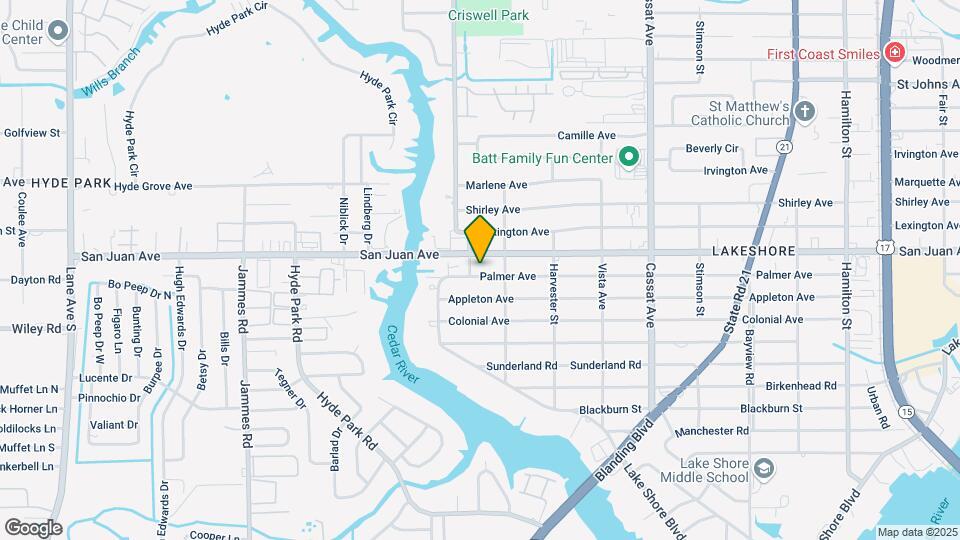 2019 Lake Shore Blvd Mapa y Detalles de la Ubicación