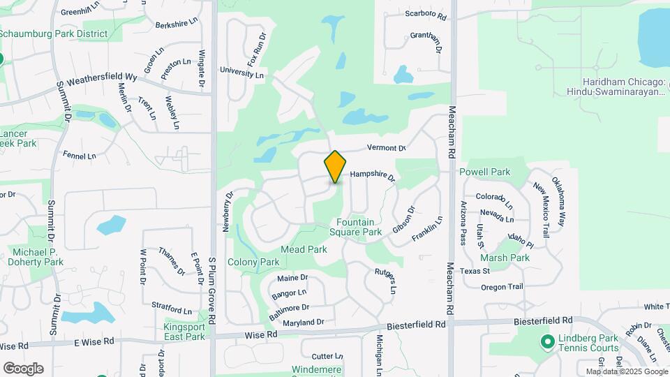 421 Concord Ln Map and Location Details