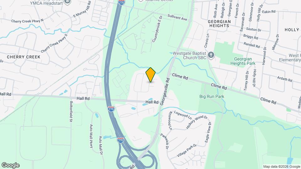 1000 Hidden Cove Way Map and Location Details