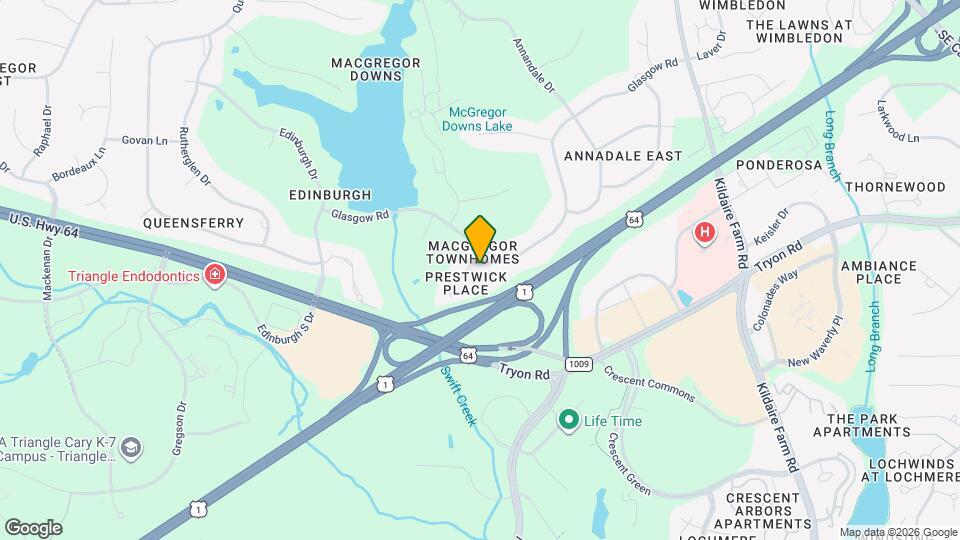 101 Prestwick Pl Map and Location Details