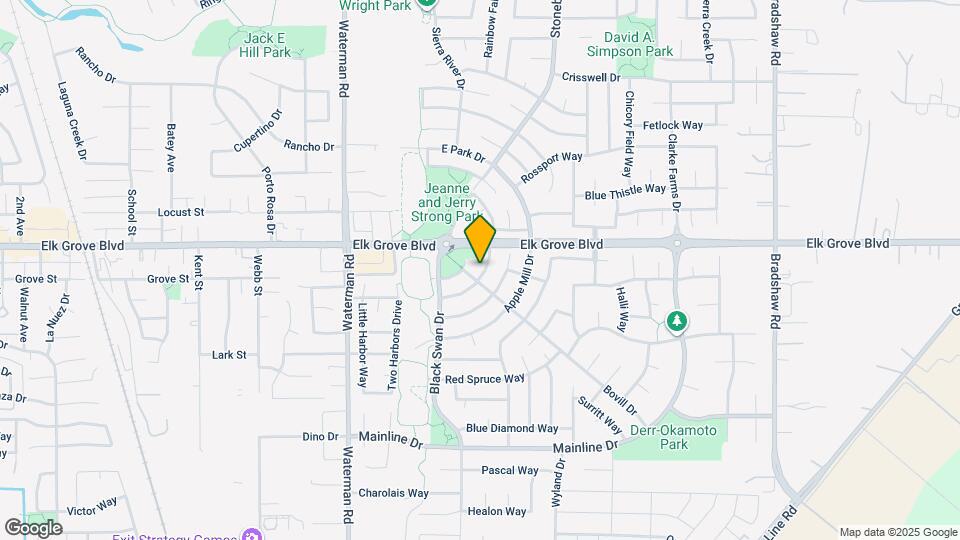 9630 Flame Tokay Way Map and Location Details