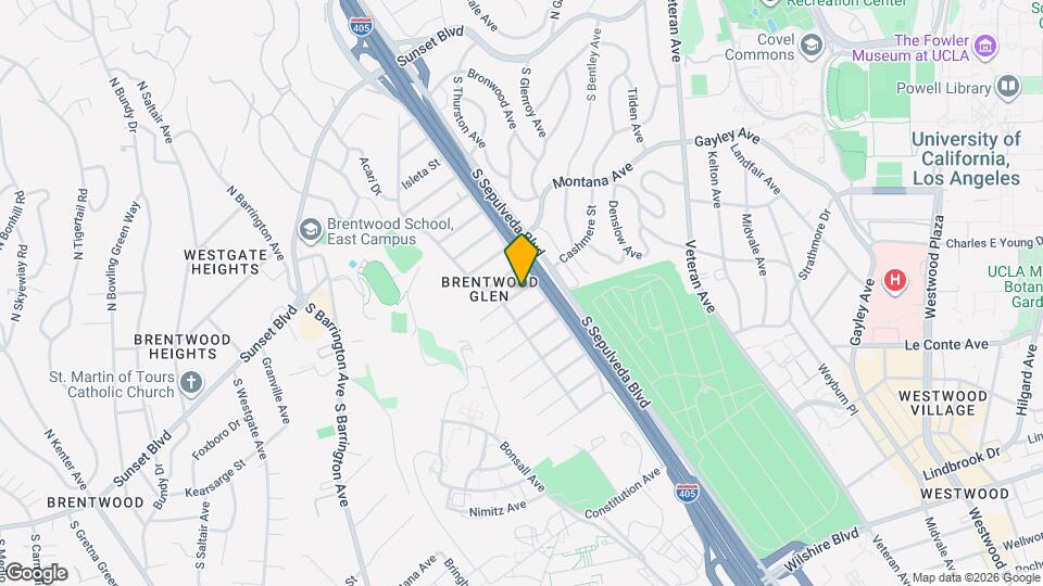 11338 Cashmere St Mapa y Detalles de la Ubicación