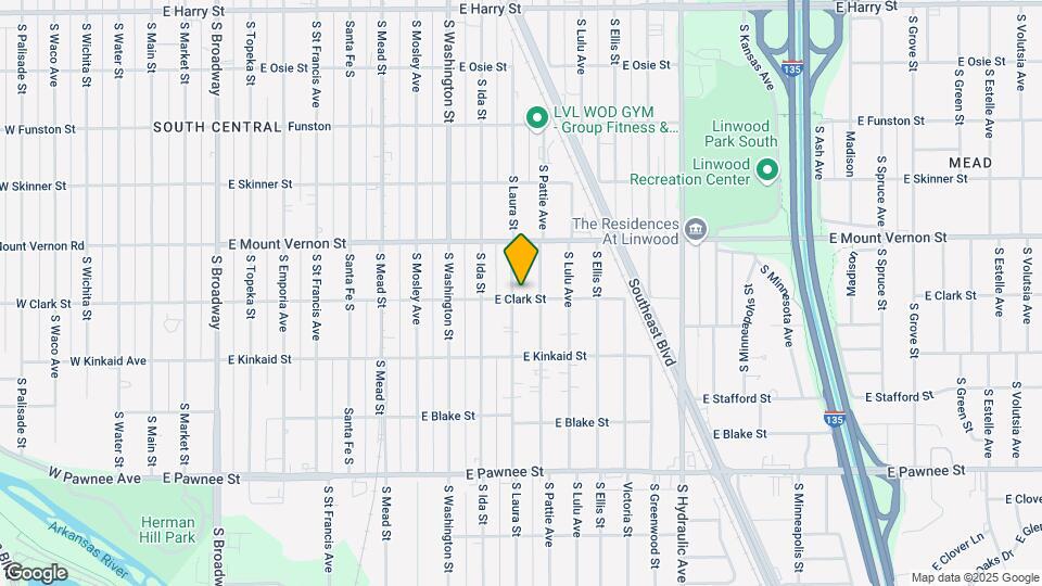 1202 E Clark St Map and Location Details
