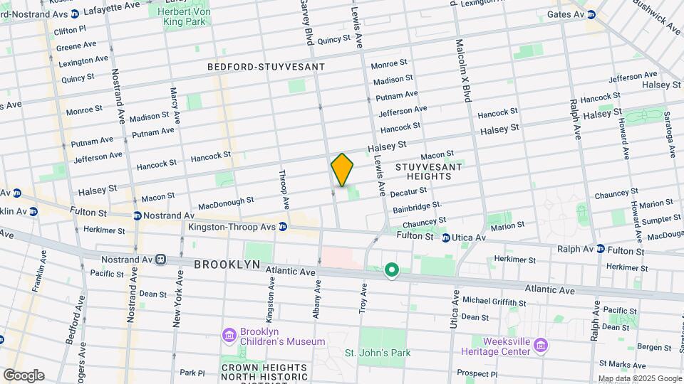 232 MacDonough St Map and Location Details