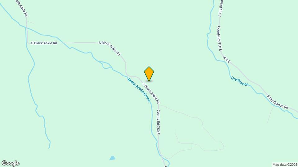 5893 S Black Ankle Rd Map and Location Details