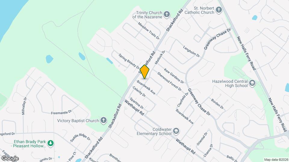 3015 Matlock Dr Map and Location Details