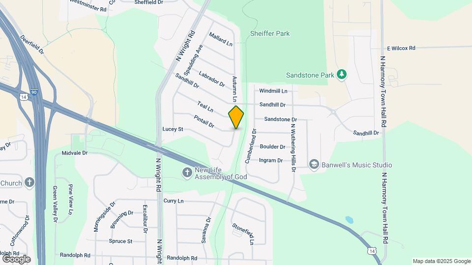 2632 Autumn Ln, Unit 2632 Map and Location Details