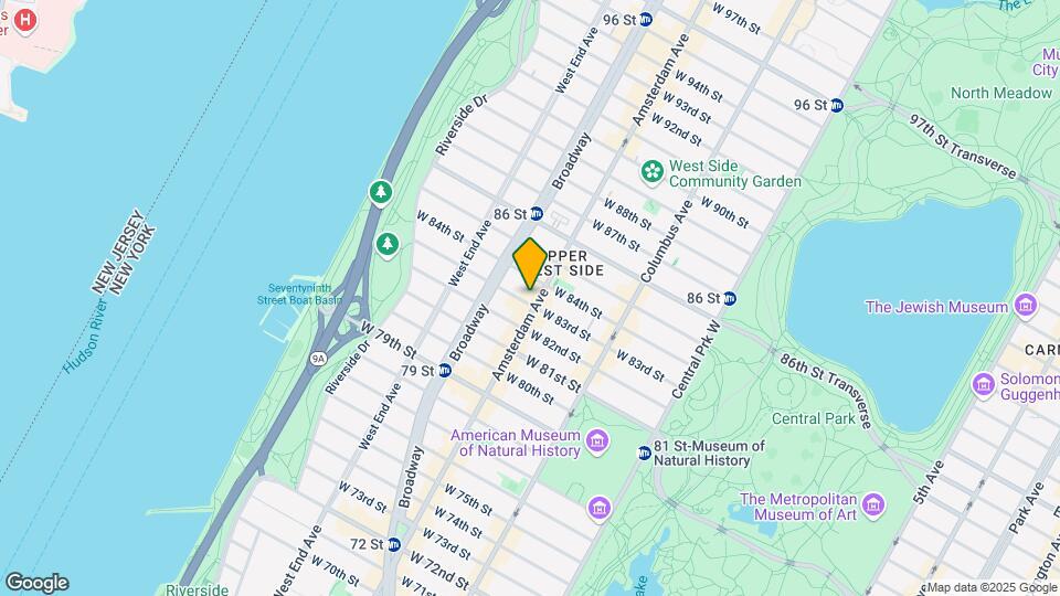 201 West 83rd Street Map and Location Details