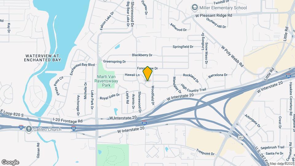 6903 Hawaii Ln Mapa y Detalles de la Ubicación