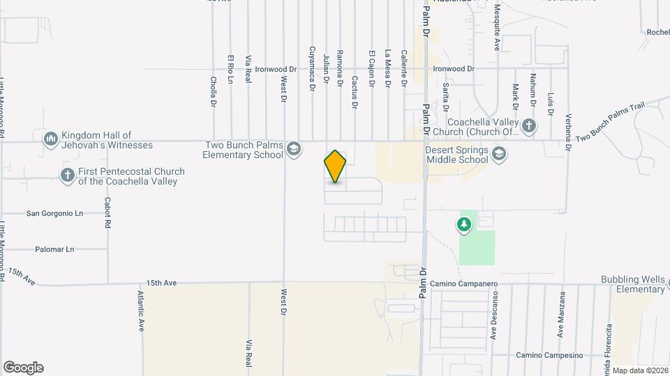 66206 Lantana Lane Map and Location Details