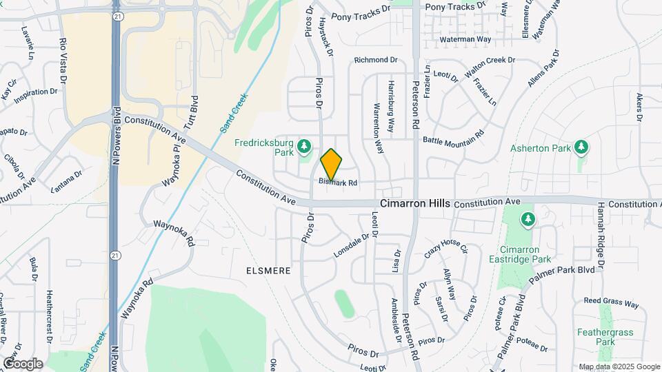 6515 Bismark Rd Map and Location Details