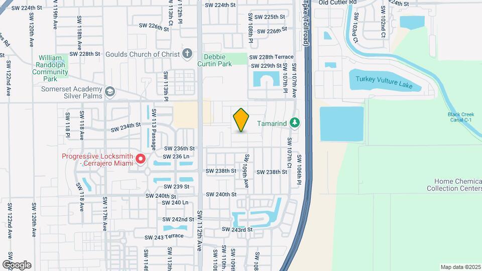 10934 SW 235th St Map and Location Details