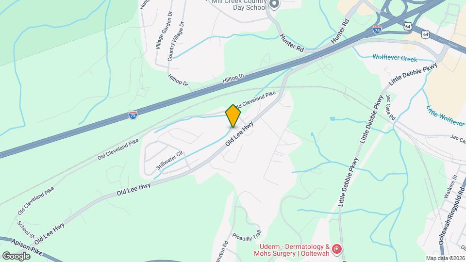 8438 Brookmoor Ln Map and Location Details