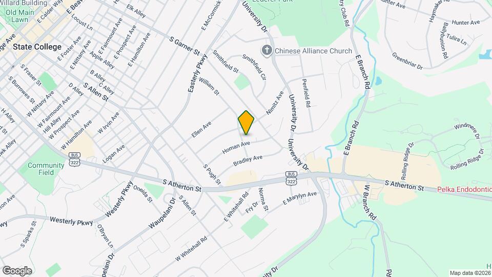 301 Homan Ave Map and Location Details