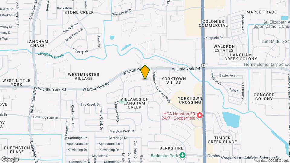 6127 Morningshire Ln Map and Location Details