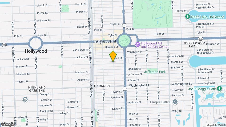 1909 Monroe St, Unit 1909 Mapa y Detalles de la Ubicación