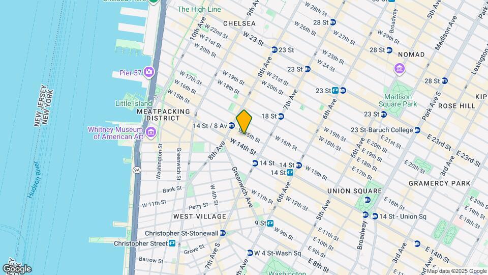 236 W 15th St-Unit -44 Map and Location Details