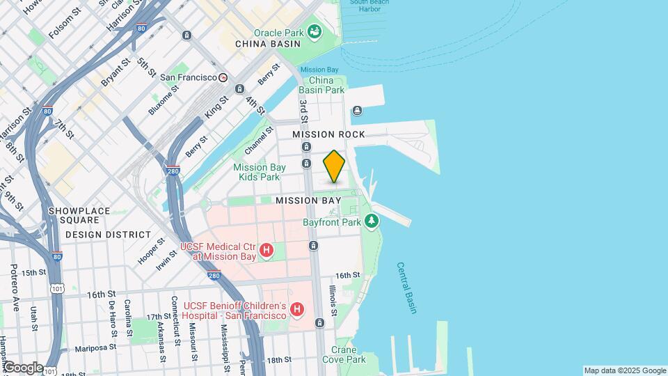 420 Mission Bay Blvd N, Unit 506 Map and Location Details