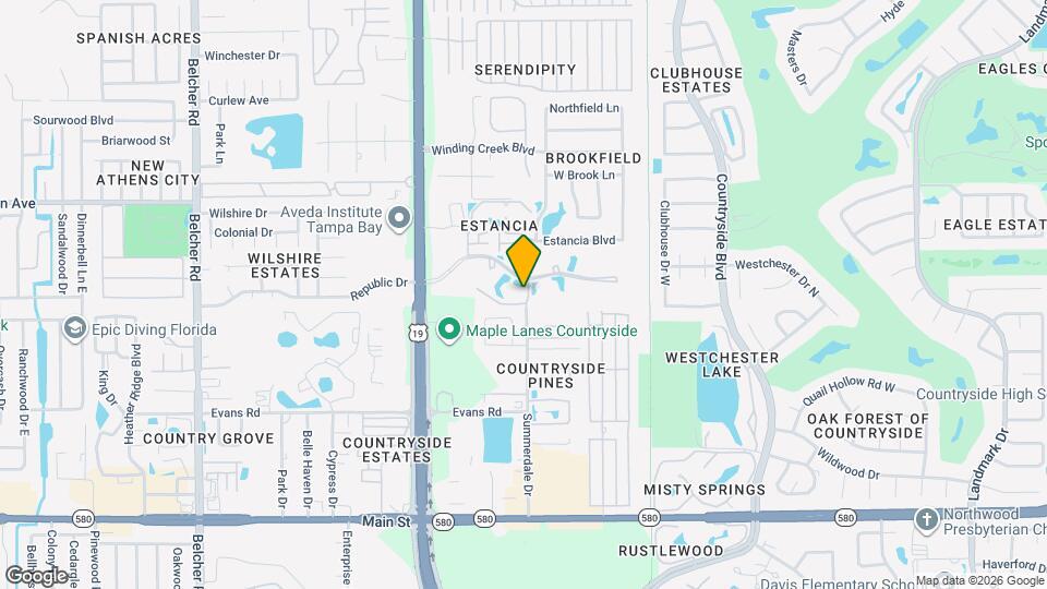 2511 Hammock Ct Map and Location Details