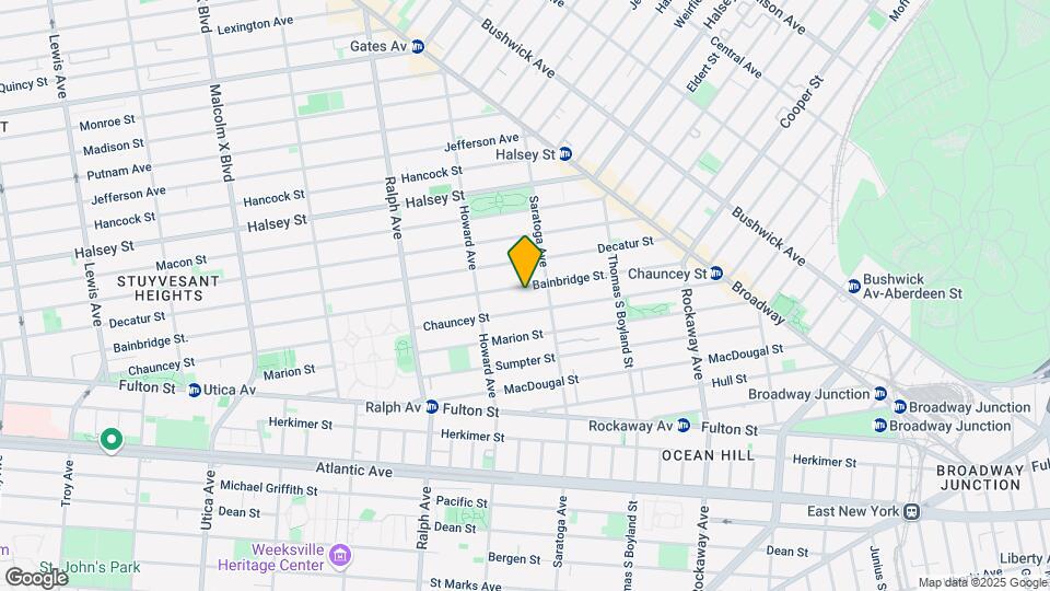 472 Bainbridge St Map and Location Details