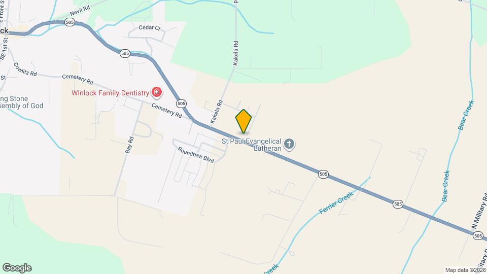 1001 Peach Rd Map and Location Details