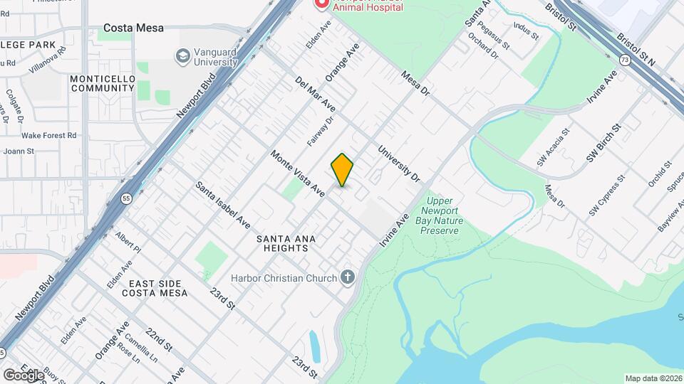 2512 Santa Ana Ave Map and Location Details
