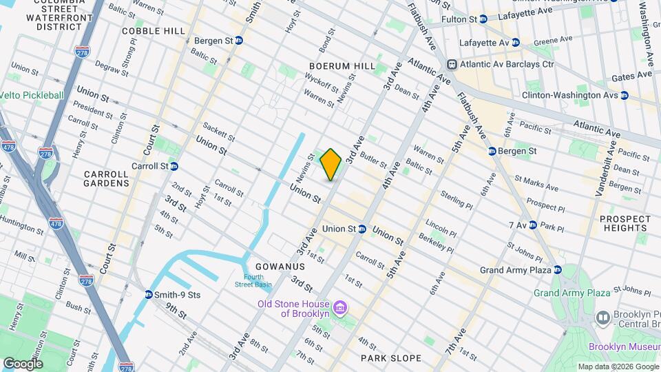 579 Sackett St Mapa y Detalles de la Ubicación