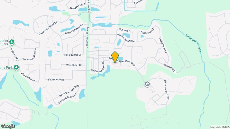 2998 Brittany Bluff Dr Map and Location Details