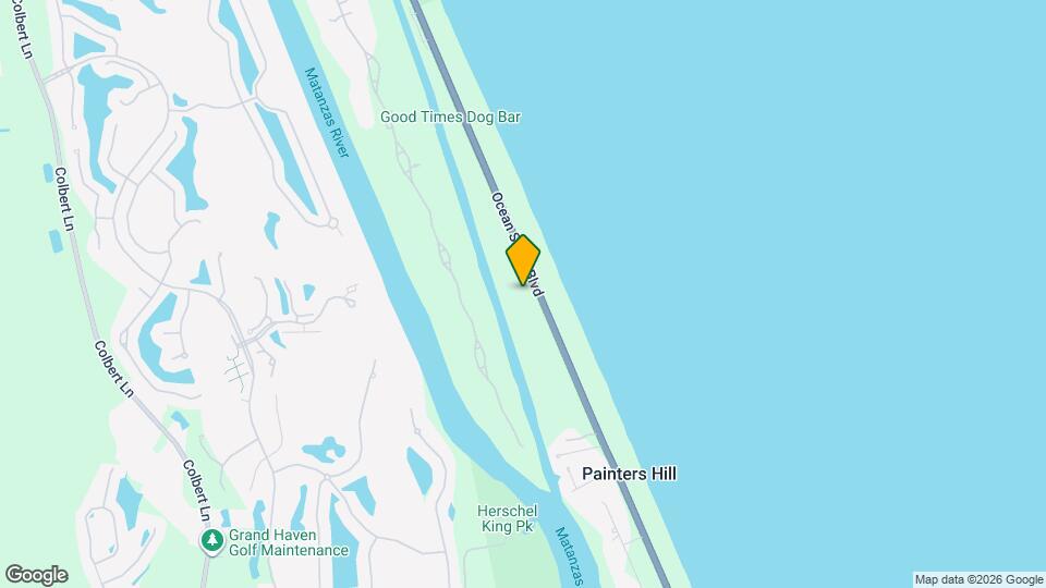 3298 N Ocean Shore Blvd Map and Location Details