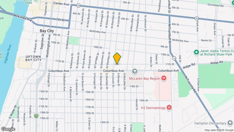 1408 11th St Map and Location Details