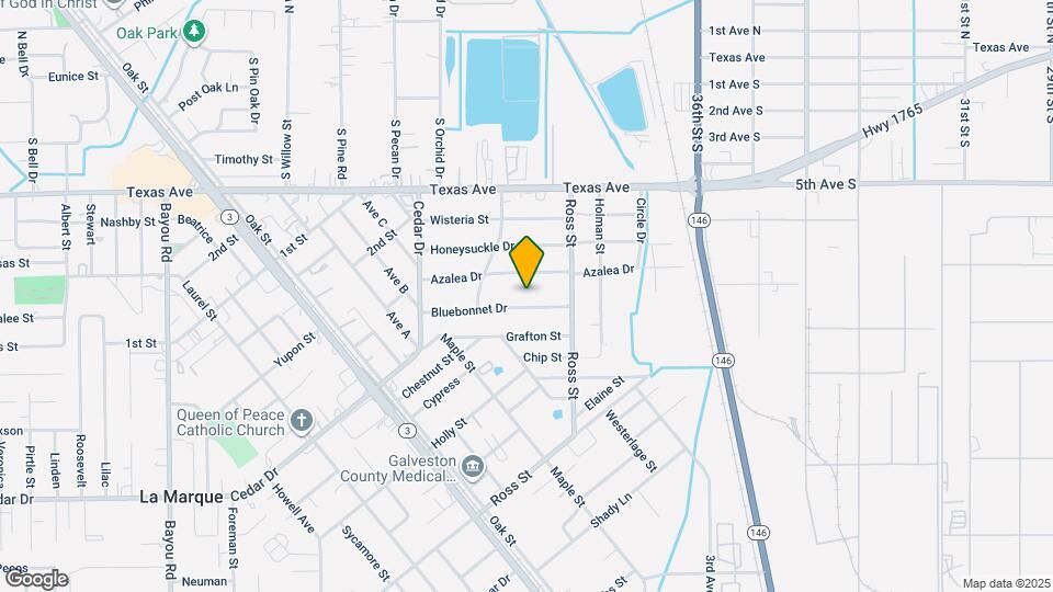 500 Bluebonnet Dr Mapa y Detalles de la Ubicación