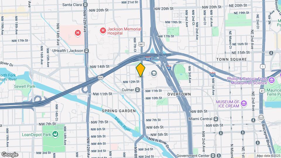 1210 NW 7th Ave-Unit -A Map and Location Details