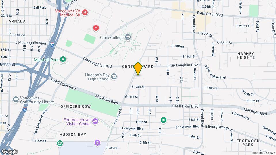 1327 E Reserve St Mapa y Detalles de la Ubicación