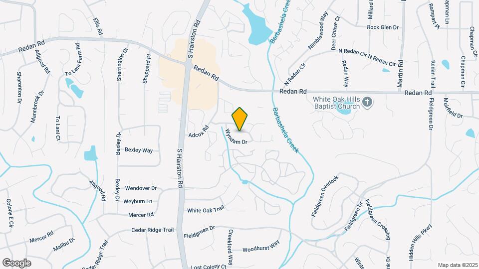 4827 Fenbrook Dr Map and Location Details
